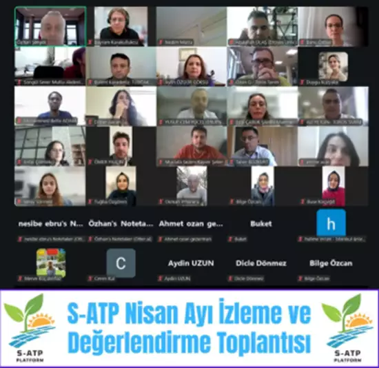 S-ATP Nisan Ayı İzleme ve Değerlendirme Toplantısı