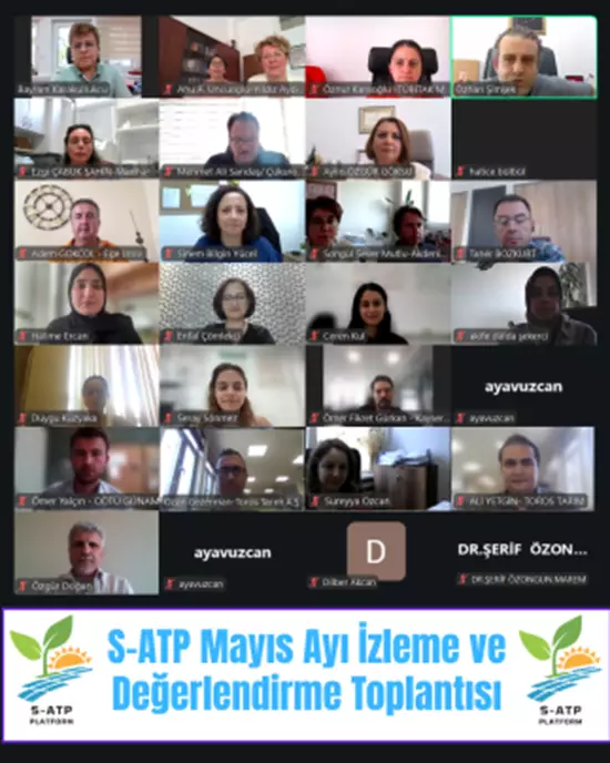 S-ATP Mayıs Ayı İzleme ve Değerlendirme Toplantısı