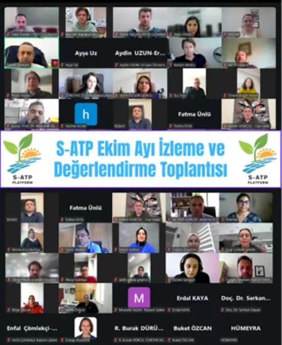 S-ATP Ekim Ayı İzleme ve Değerlendirme Toplantısı