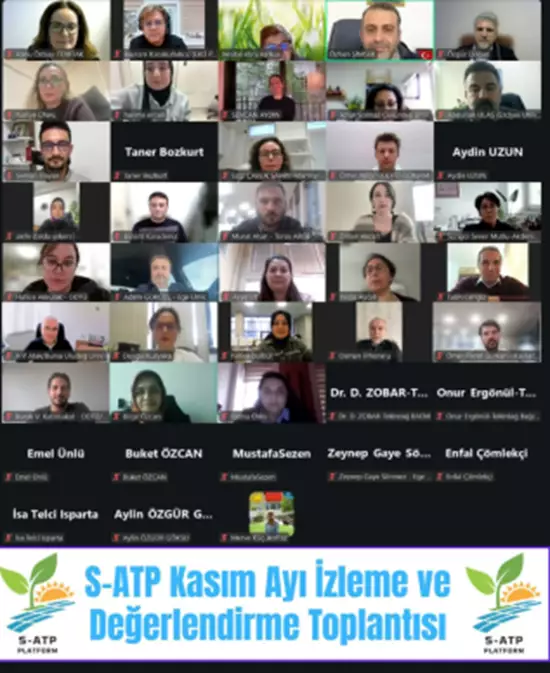 S-ATP Kasım Ayı İzleme ve Değerlendirme Toplantısı