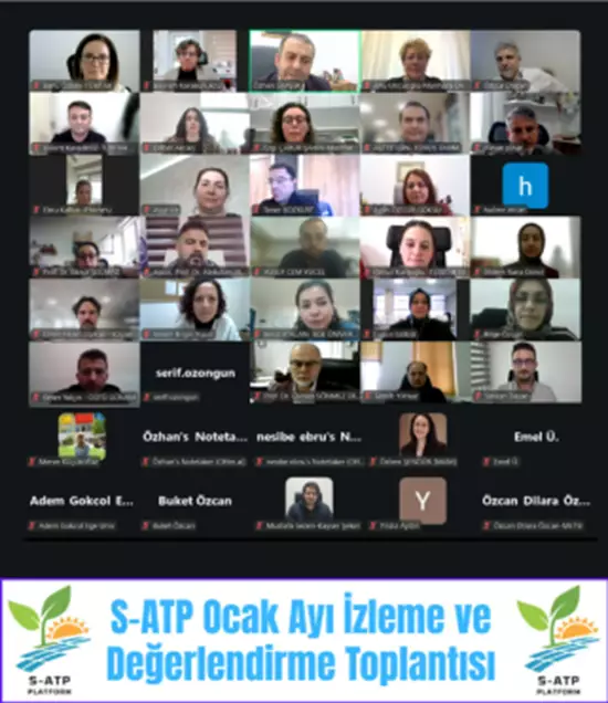 S-ATP Ocak Ayı İzleme ve Değerlendirme Toplantısı
